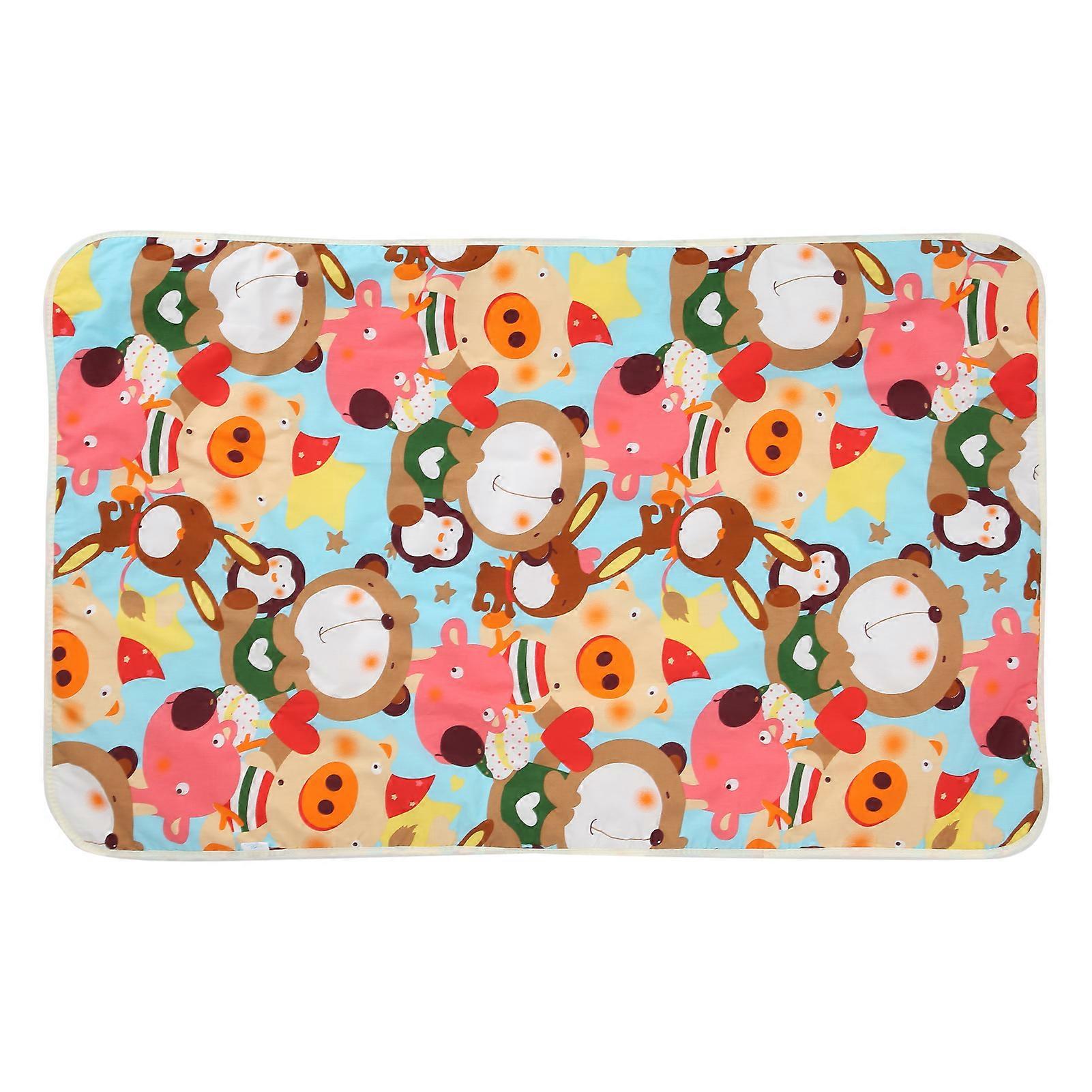 Three Layers Waterproof Diaper Changing Mat Newborn Baby Urine Diaper Changing Pad5#