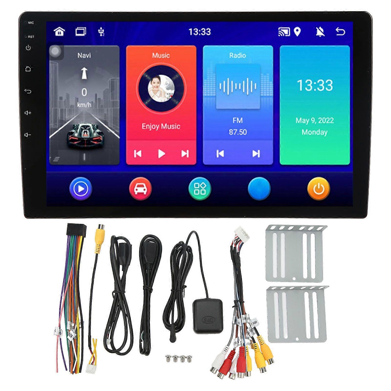 Android 11 Car Stereo 10.1in HD Touchscreen GPS Navigation 4G 32G