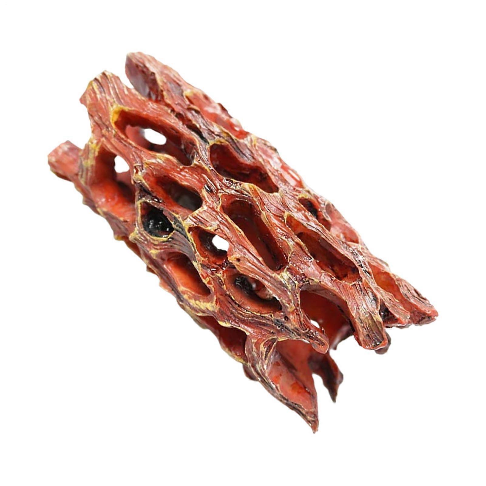 Garnelenhöhle – Natural Resin Betta Fish House, Shrimp Breeding Habitat, Aquarium Decor with Resting Tunnel