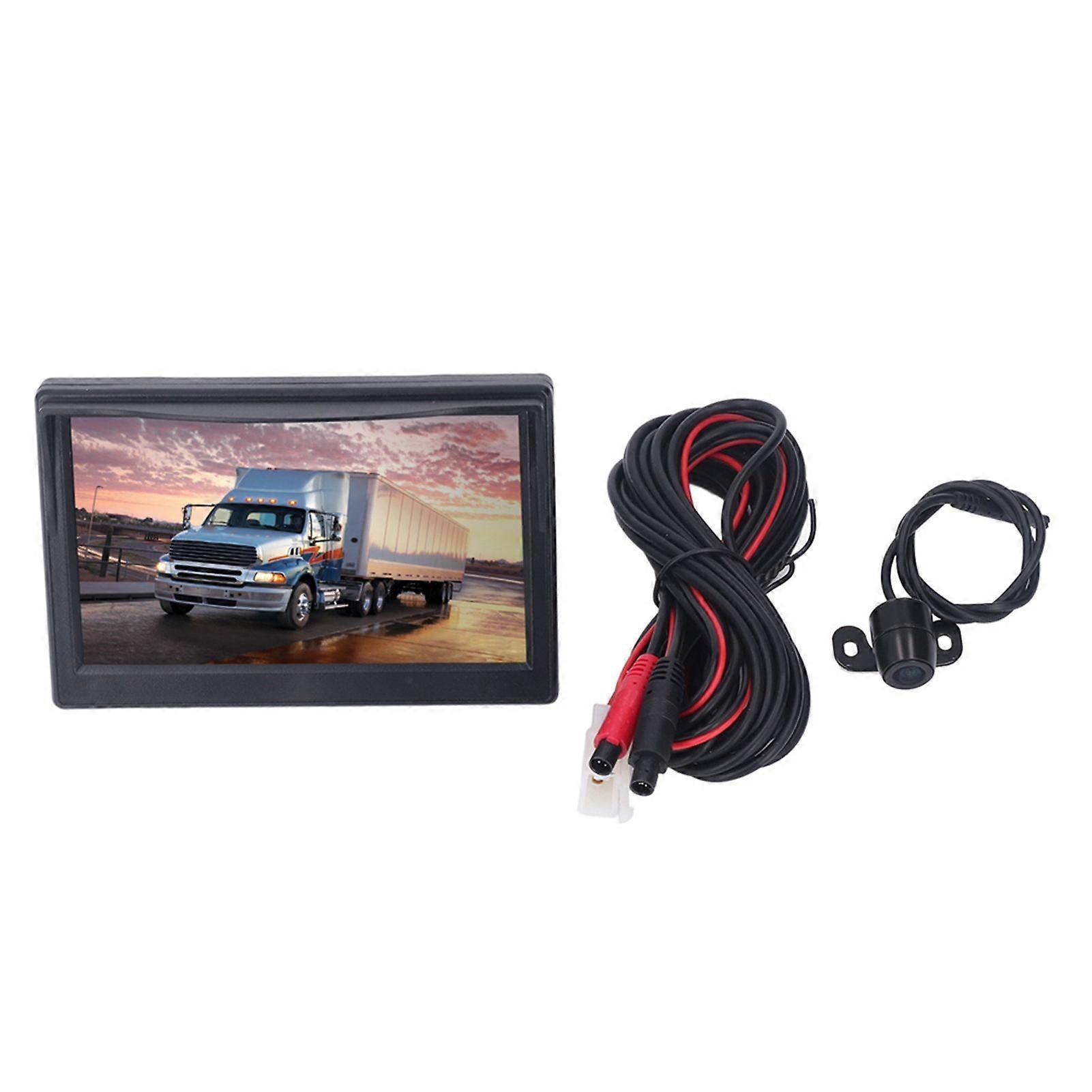 RVトレーラーバックアップカメラシステム5インチ高解像度