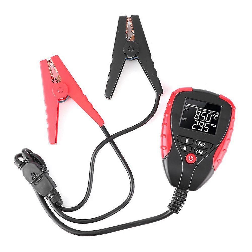 car battery load tester 12v digital lcd display vehicle analyzer