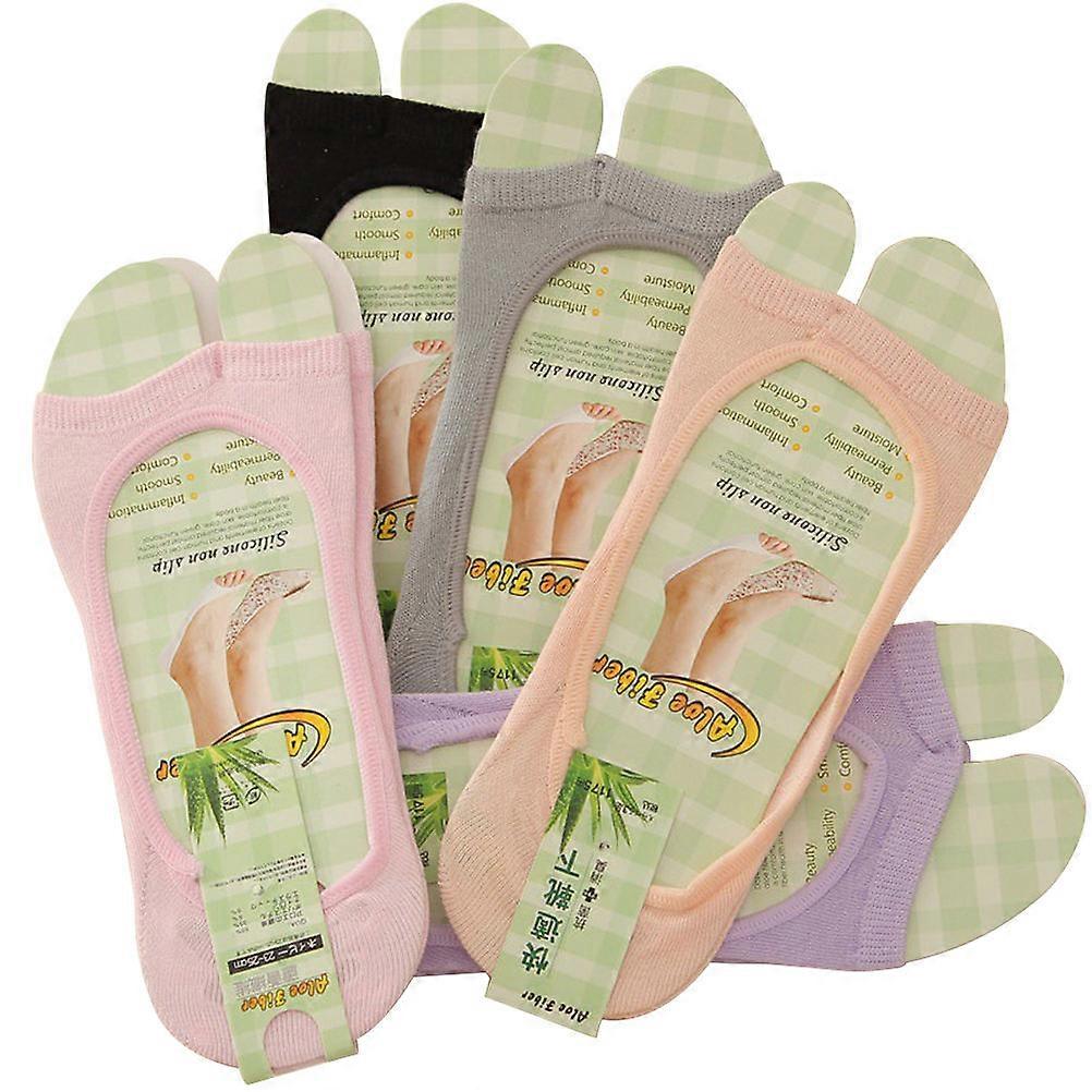 Non-slip Invisible Socks,Comfortable Fit with Elastic Grip,No-slip Design