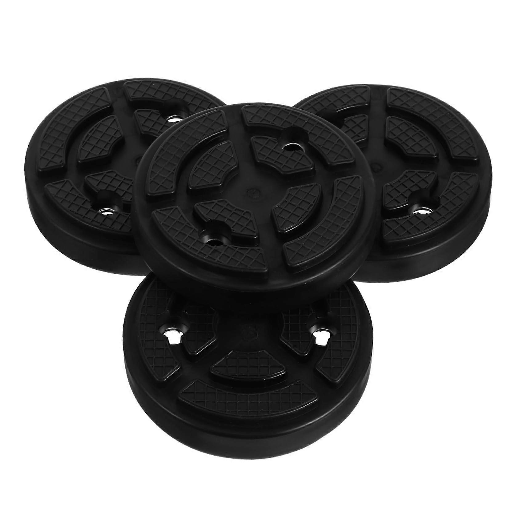 Rubber Pads For Jack, Non-Slip 4-Pack For Jacks And Two-Post Lifts, Protects Chassis And Secures Grip, Fits Most Jacks