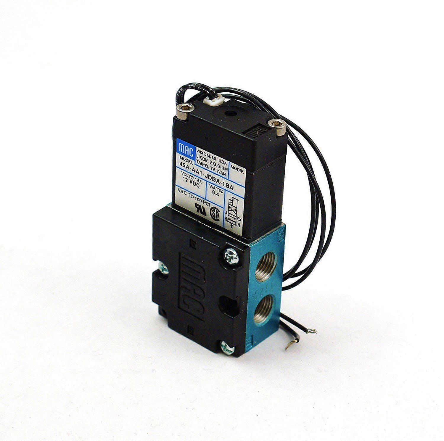 4 port solenoid boost valve pwm 46A-AA1-JDBA-1BA black