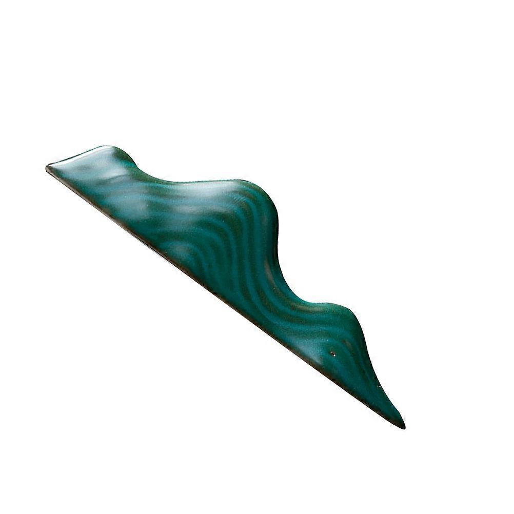 Calligraphy Pen Storage Holder Designed For Office Use 10X2.5X2cm Green Color 1Pc