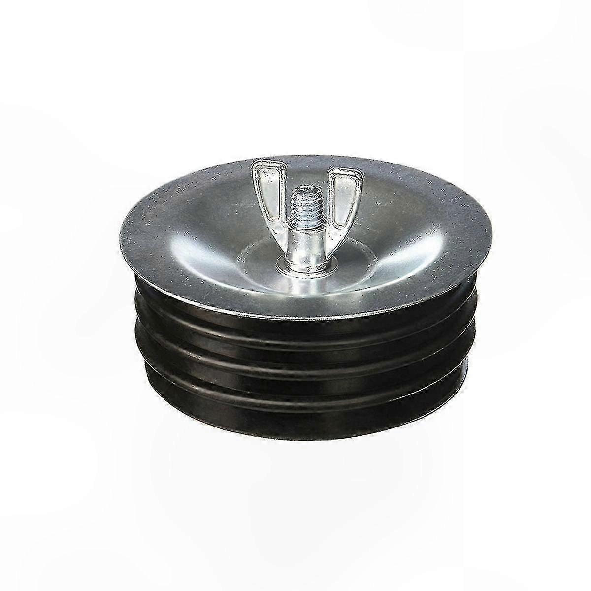 Universal 4 Inch Drain Pipe Plug for Sewer and Sink Applications - Compatible with Most Pipes and Fittings