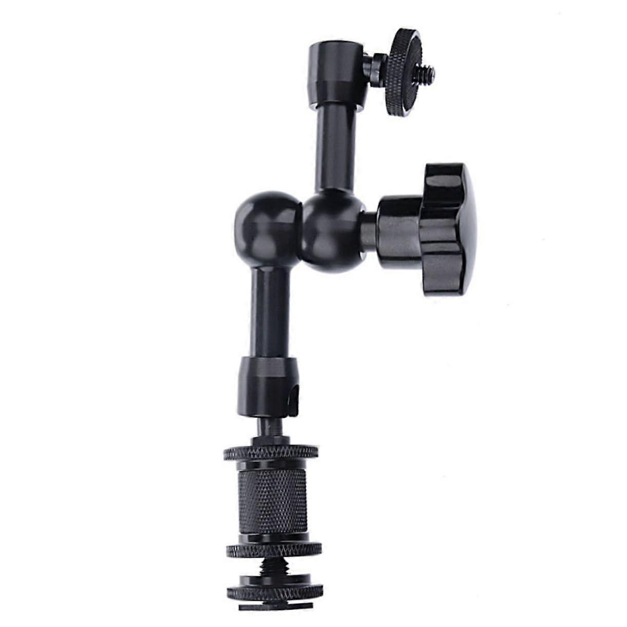 Articulating Arm For Camera And LED Lights Two Pack Adjustable Sturdy Mounting Arm For Mounting Options