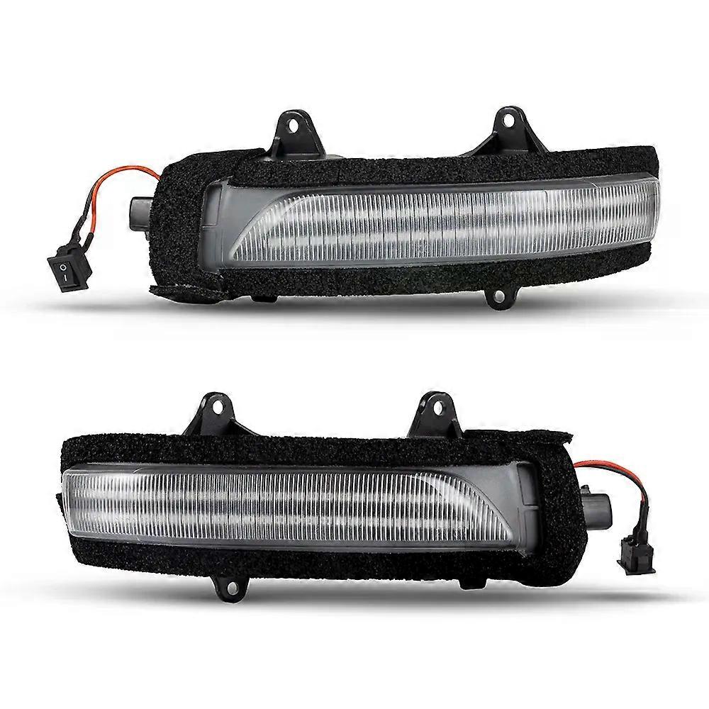 2PCS LED Normal Flash/Dynamic Side Mirror Indicator Turn Signal Light for Toyota Landcruiser 200 2012 Landcruiser 150 TRJ150