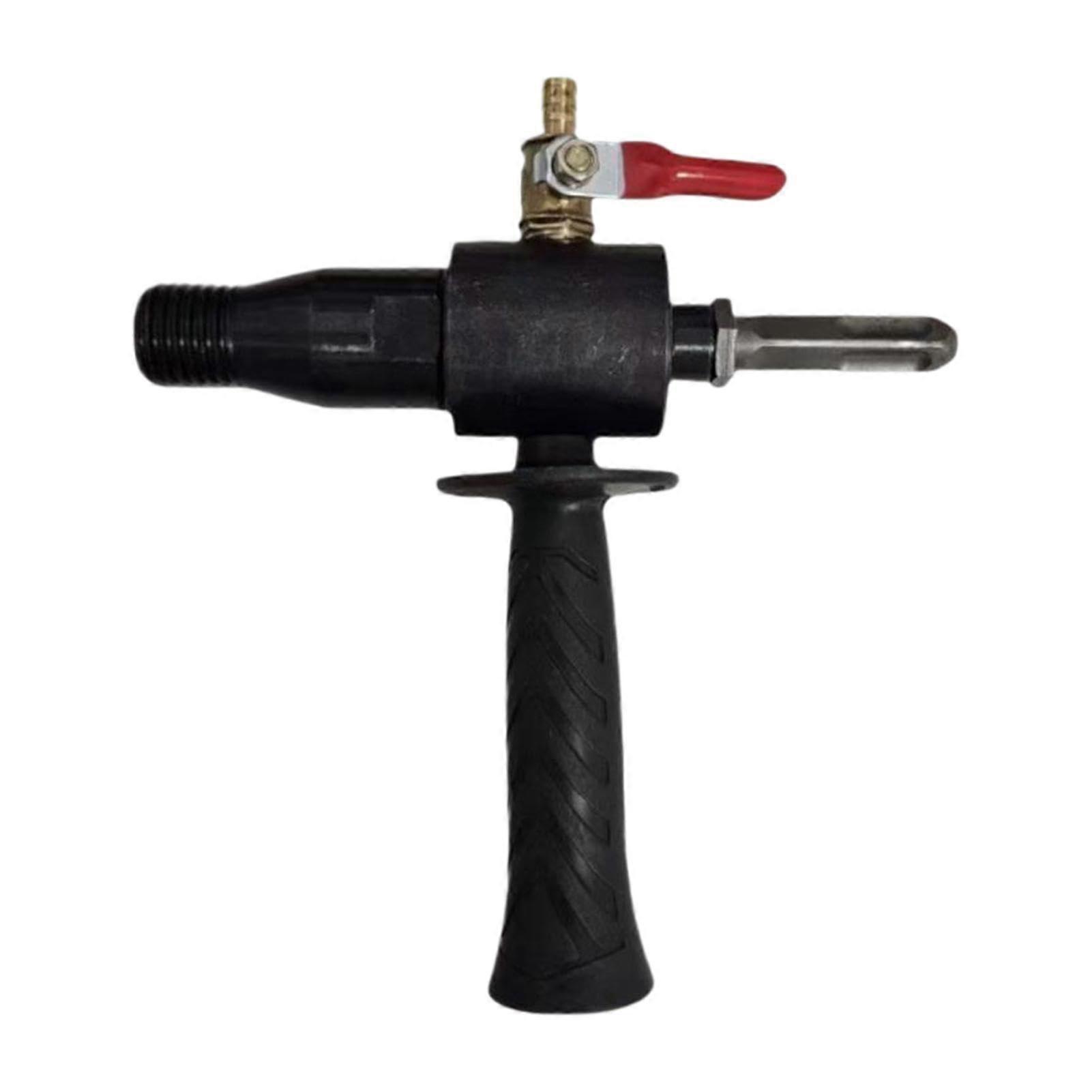Electric hammer drill heads, Multifunction water feed attachment