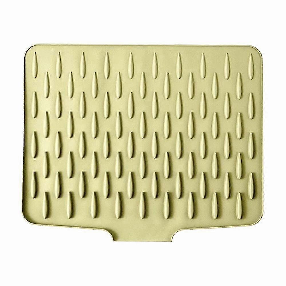 Large, Anti-Slip, Portable, and Foldable Silicone Countertop Drain Mat