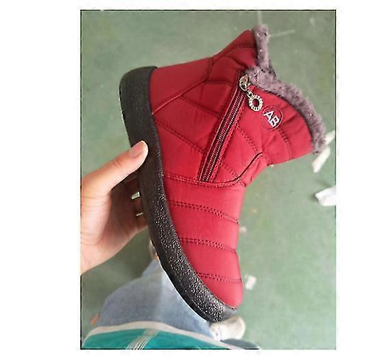 Winter Ladies Shoes High Quality New Large Size Warm Snow Boots Fas...