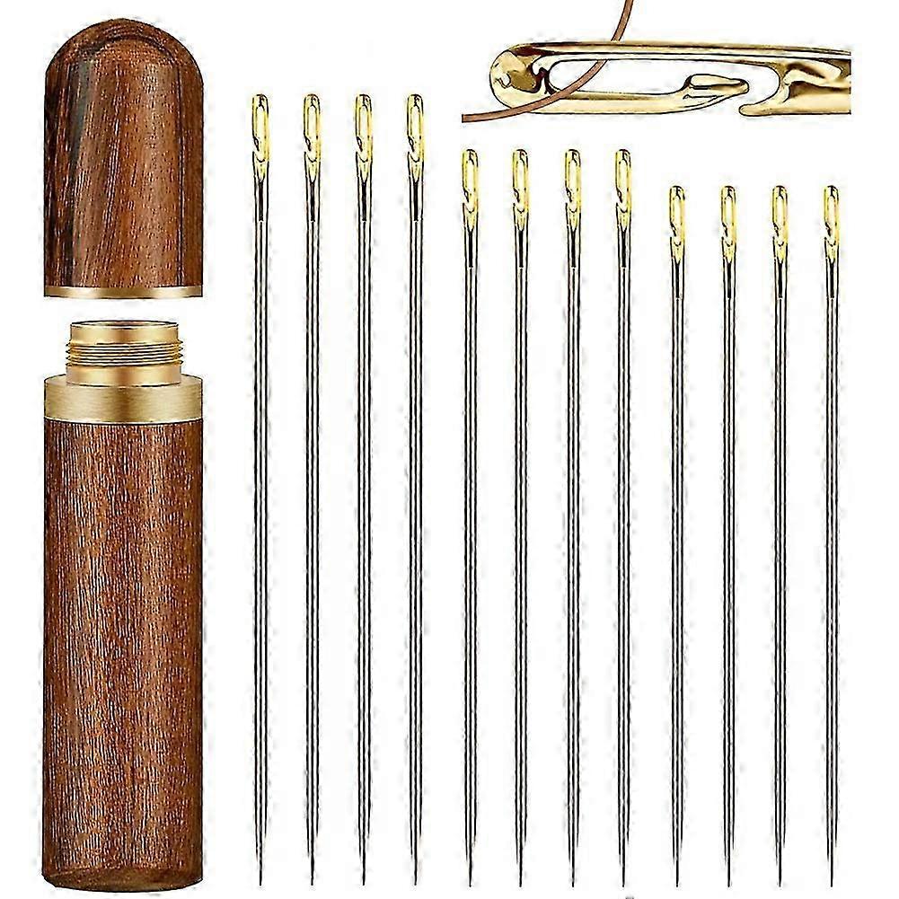 Easy Side Threading Stitching Needles for Hand Sewing, Specifically Designed for the Elderly