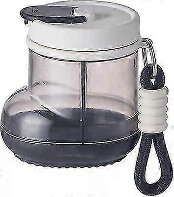 Creative Portable Mini Boot Pill Box,4 Compartment Travel Pills Case Organizer