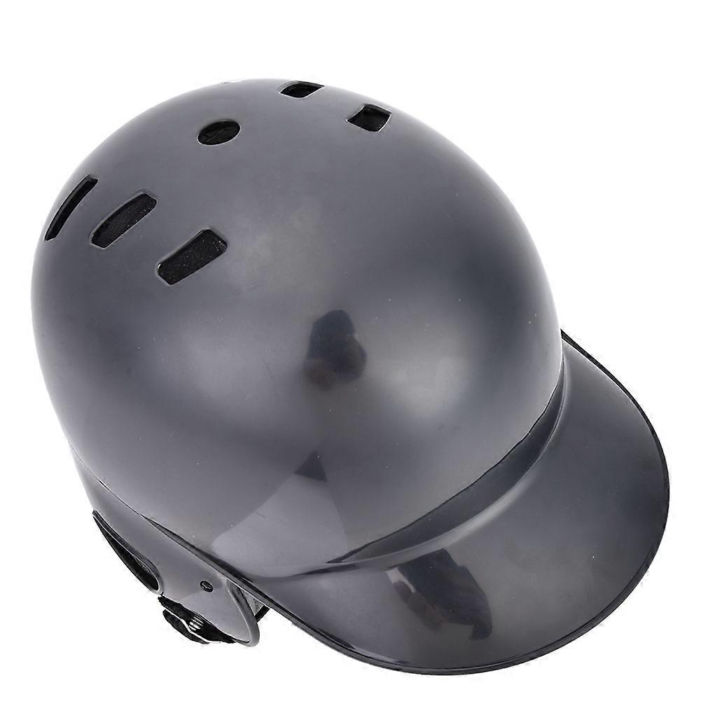 Baseball Batting Helmet with Strap for Adults & Teens, Black