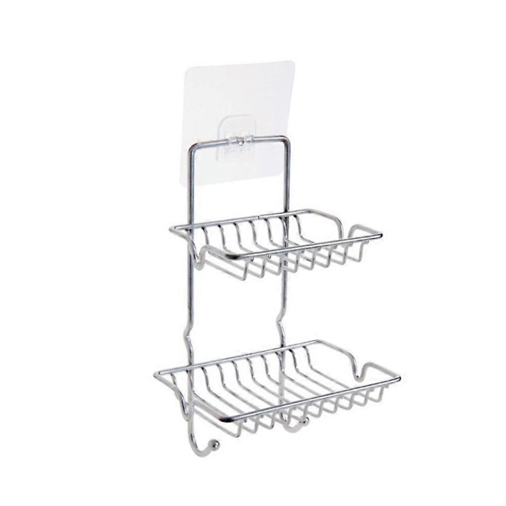 خالية من اللكمات الفولاذ المقاوم للصدأ شفط قوي مربع الصابون مربع الصابون حامل الصابون الإسفنج حامل للاستحمام حوض الحمام والمطبخ