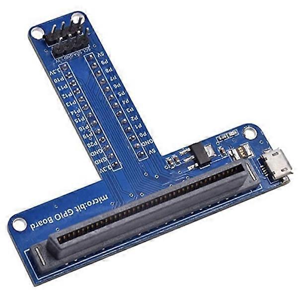 T-type Expansion Adapter for Microbit Breadboard Python Graphic Programming Interface for BBC Microbit
