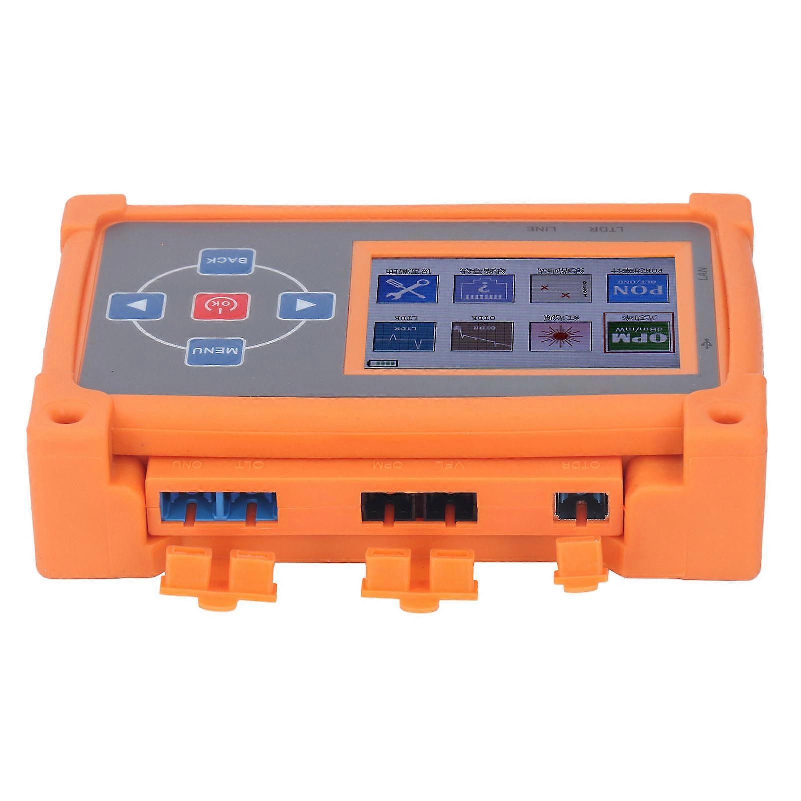 9 in 1 OTDR Optical Fiber Tester PON Line Finder 1650 Mode EU Plug