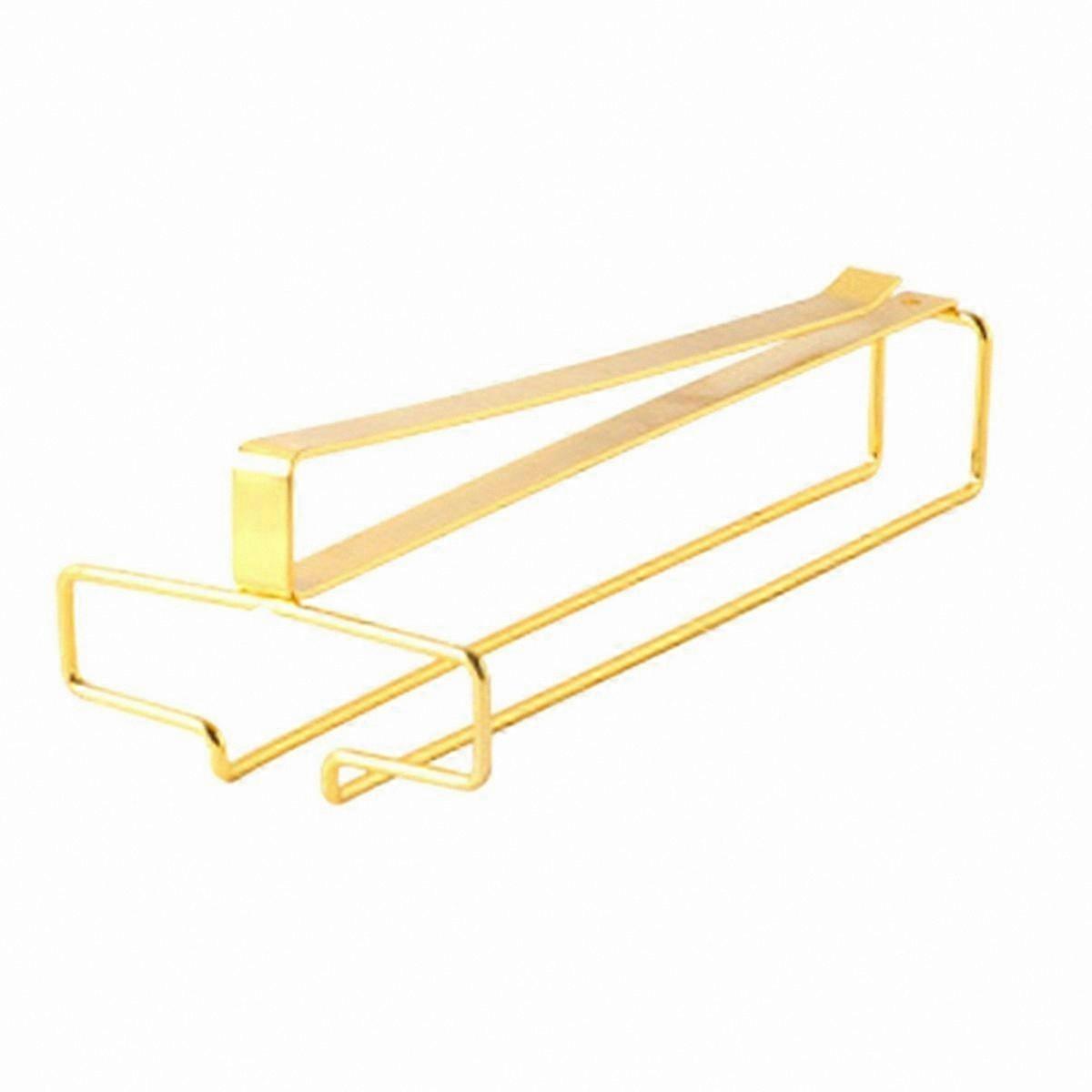 Hanging Stemware Rack for Under Cabinet - Space-Saving Glass Storage Solution