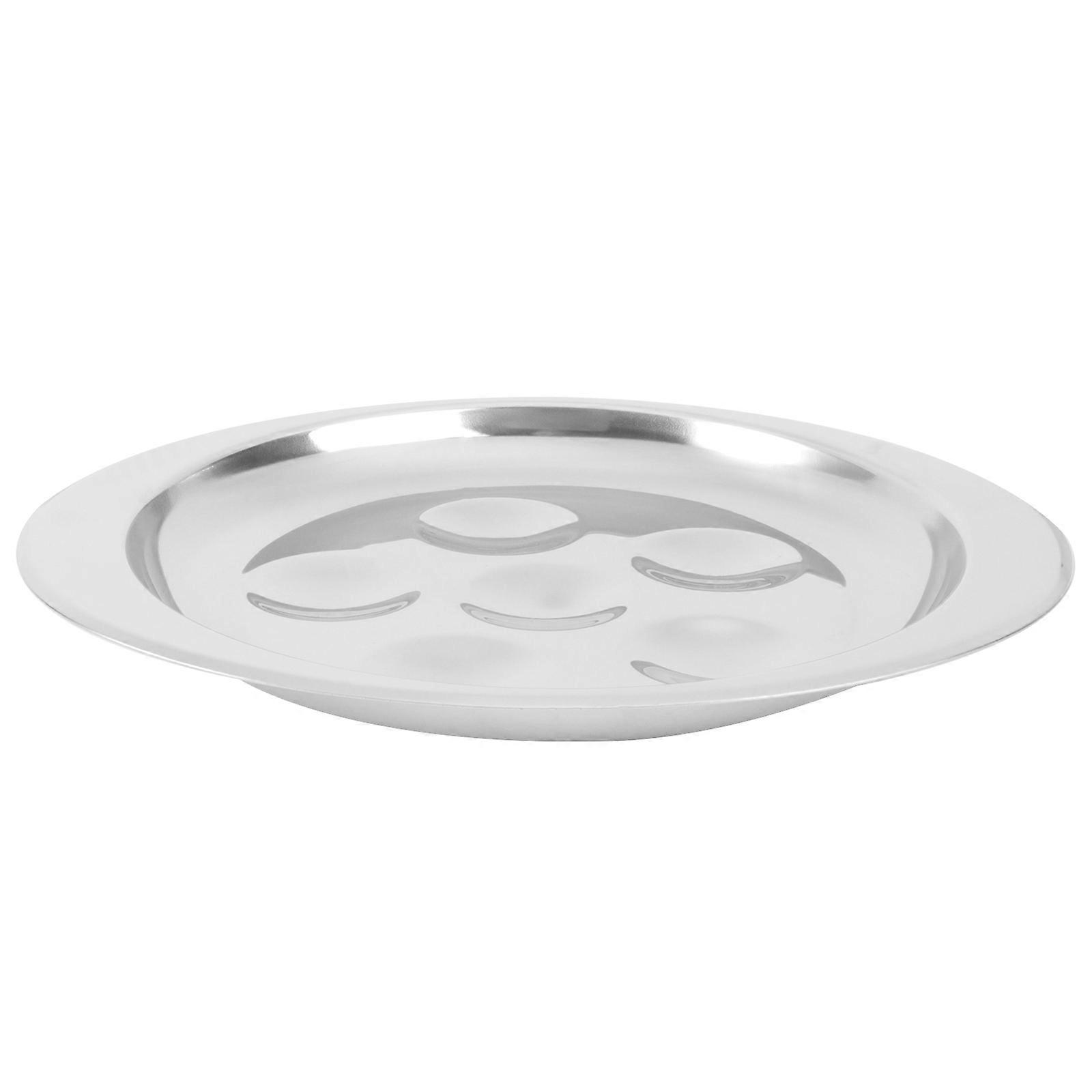 Stainless Steel Snail Dish Plate, Elegant Escargot Tableware for Seafood and Shellfish, Smooth Stackable Design, Easy to Clean for Home and