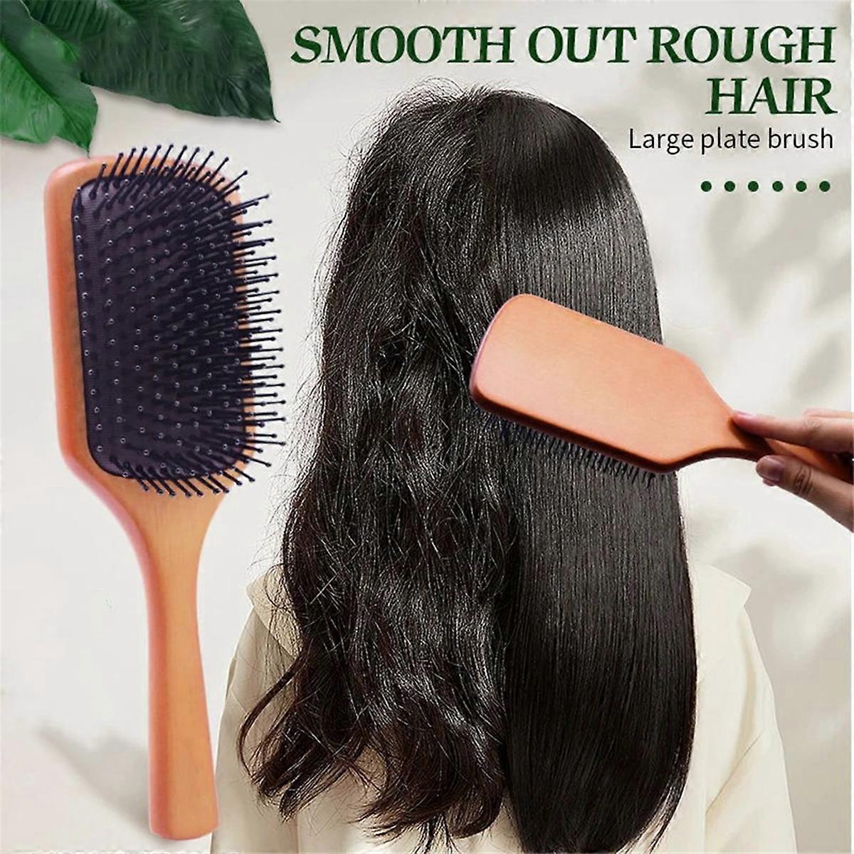  Brosse à cheveux en bois