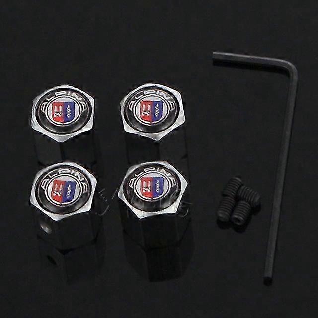 Car Tire Valve Cap Tyre Air Stems Caps Auto Dustproof Cover For BMW M 3 5 X5 ALPINA E0 E46 E60 E70 E90 F20 Modification Styling