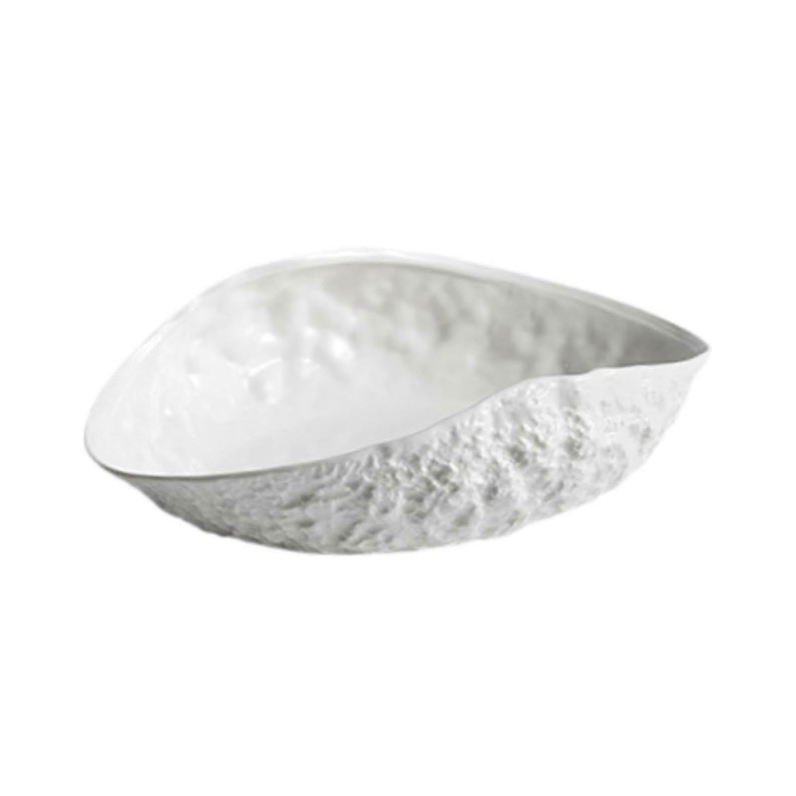 Ceramic Dinner Plate Multipurpose Serving Dish For Cafe Wedding Restaurant Use Ceramic Salad Bowl 20.5 Cm 6 Cm 5.5 Cm