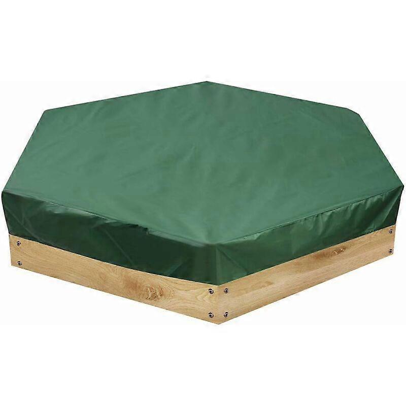 Hexagonal Sandbox Cover with Drawstring, Waterproof, Dustproof, Sandbox Cover for Outdoor