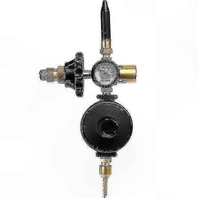 Dual Valve Balloon Inflator for Mylar and Latex Filling with Auto Shut Off Feature