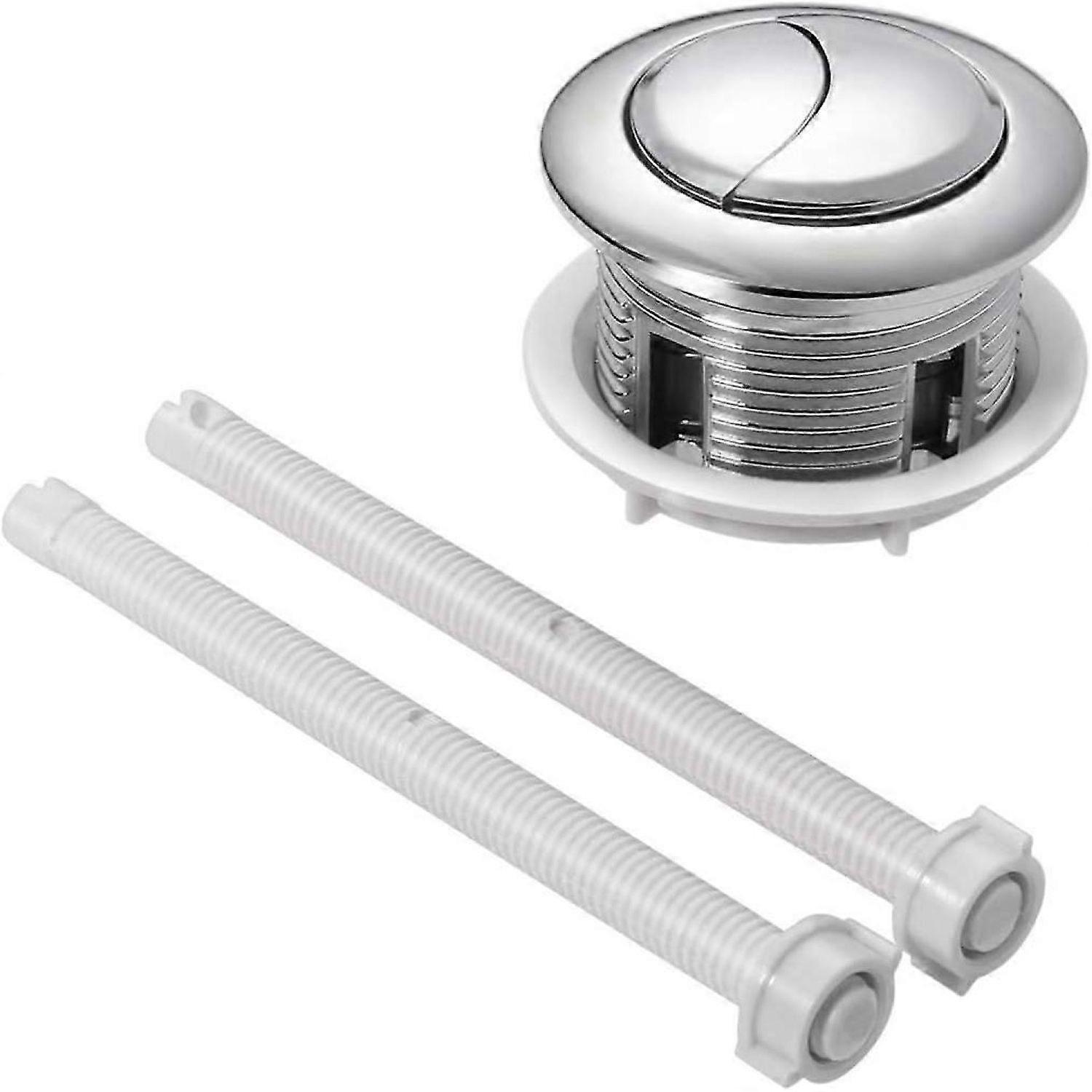 Double Flush Push Button 114Mm Double Flush Replacement Button Water Tank Repair Push Button with Thread Diameter -HK908