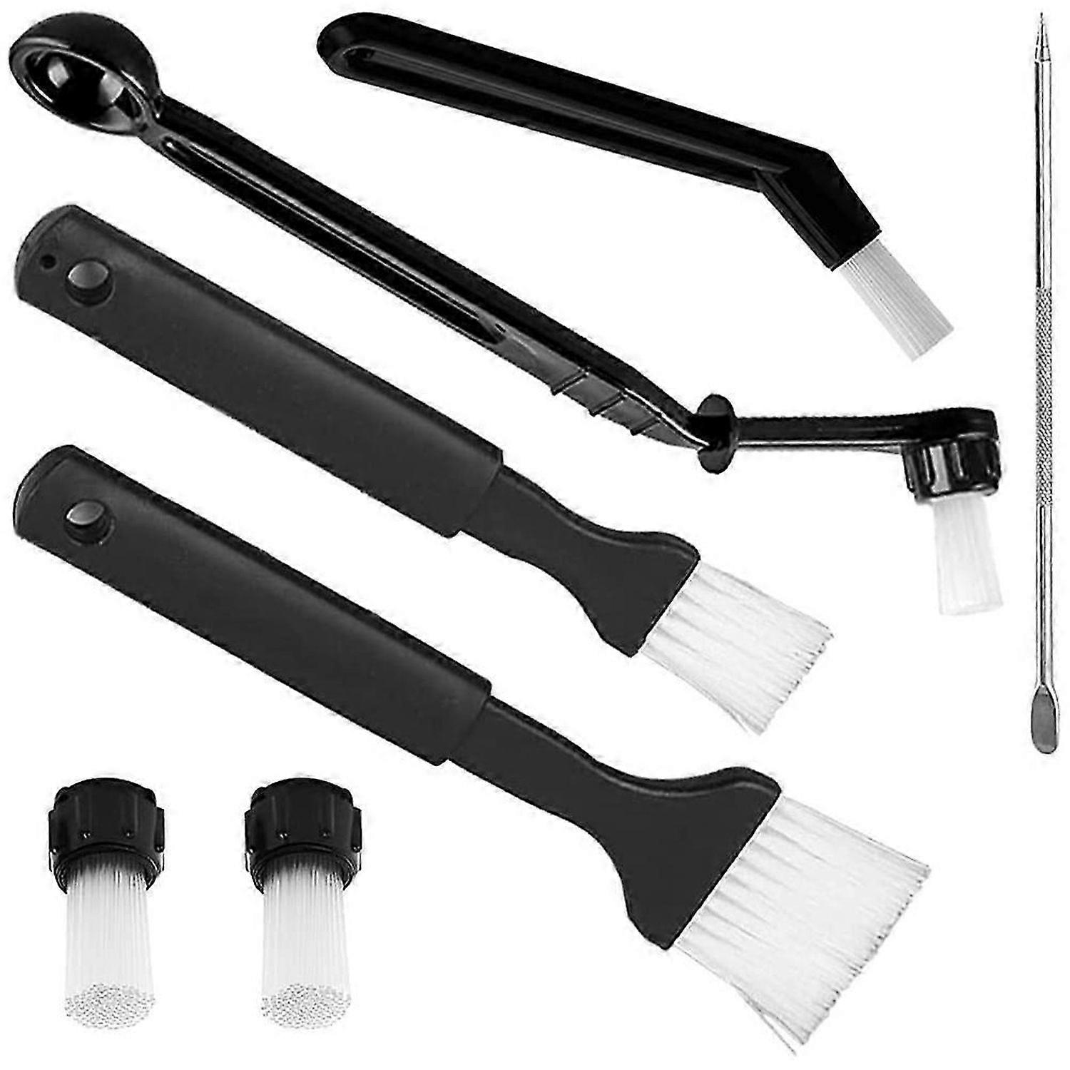 7 Pcs Cleaning Brush Set, Practical Brush for Cleaning Coffee Machine