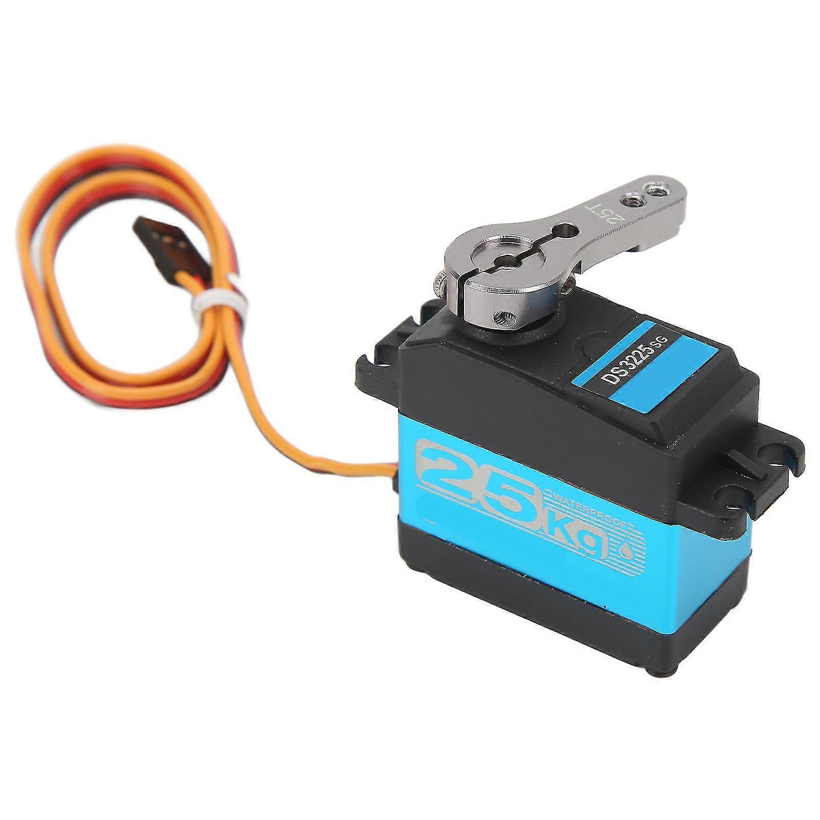 2025 25KG Servo Blue Digital Waterproof High Accuracy Potentiometers Stable Performance DS3225SG