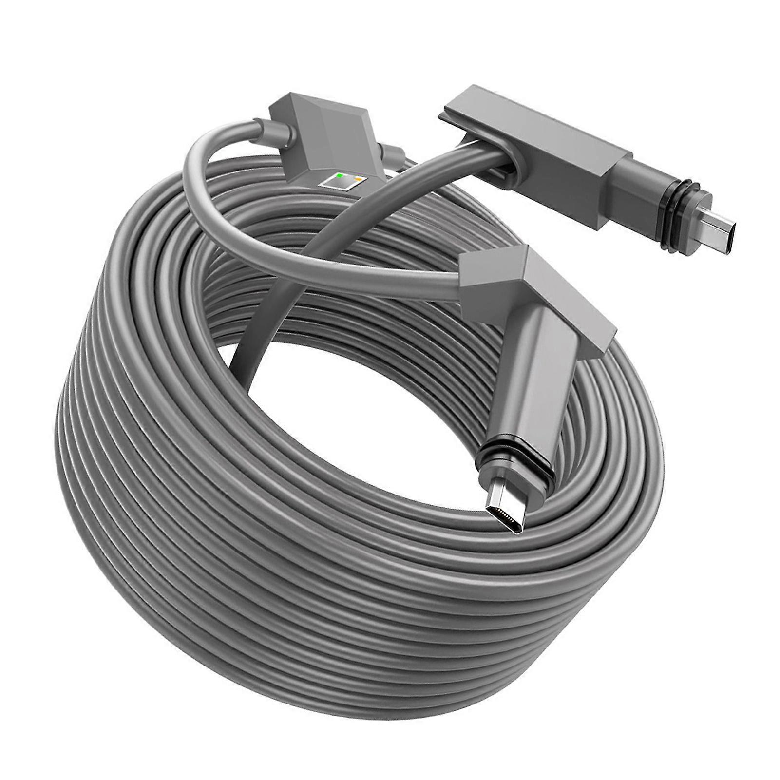 2 in 1 Gen 2 Dish Antenna 75FT Cable & 3FT Ethernet Adapter