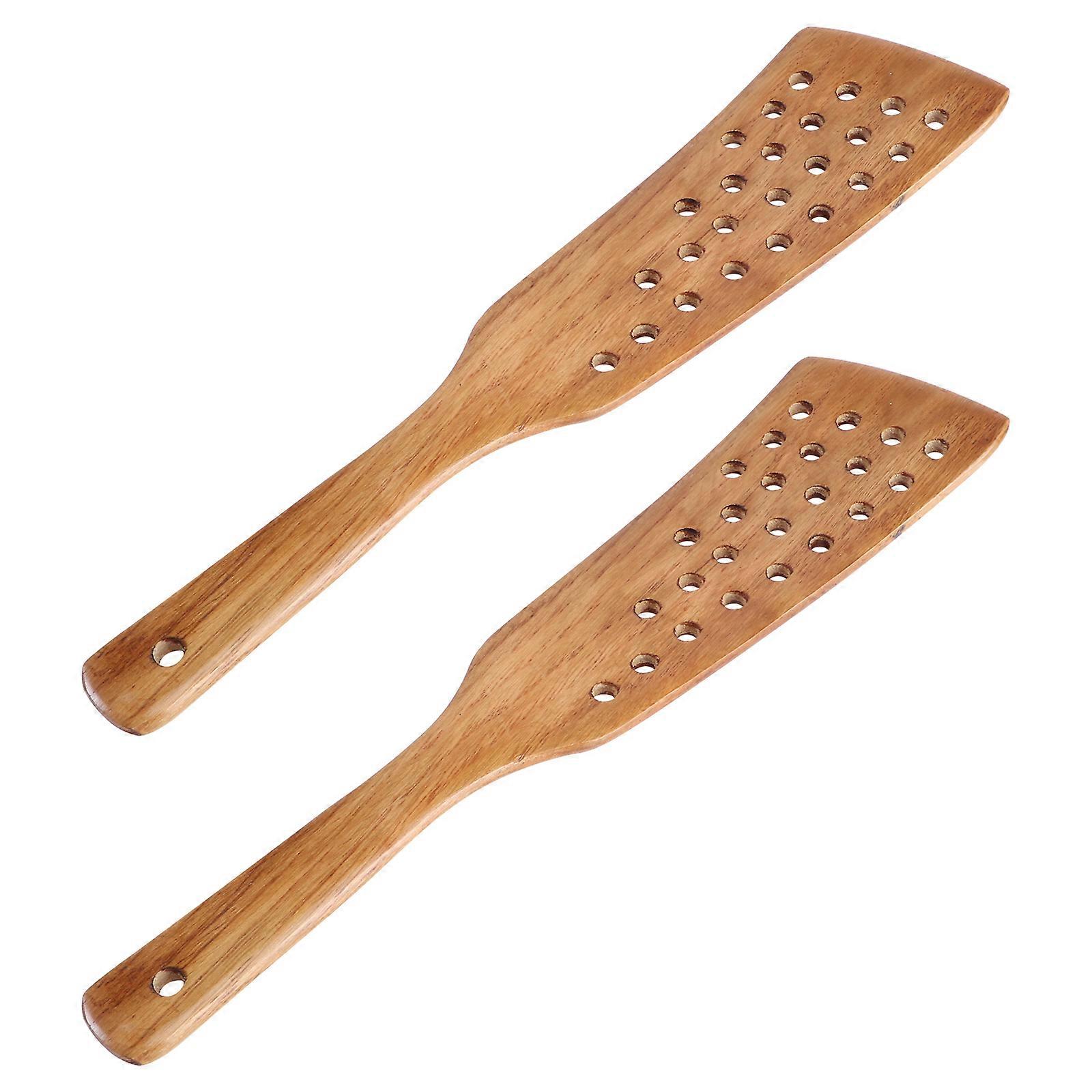 Kitchen Spatula Wooden Spatula for Cooking Food Turning 4Pcs Set