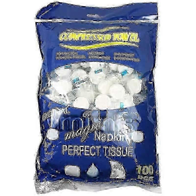 100pcs Towels Disposable Compressed Towels Non-woven Face And Hand Towels