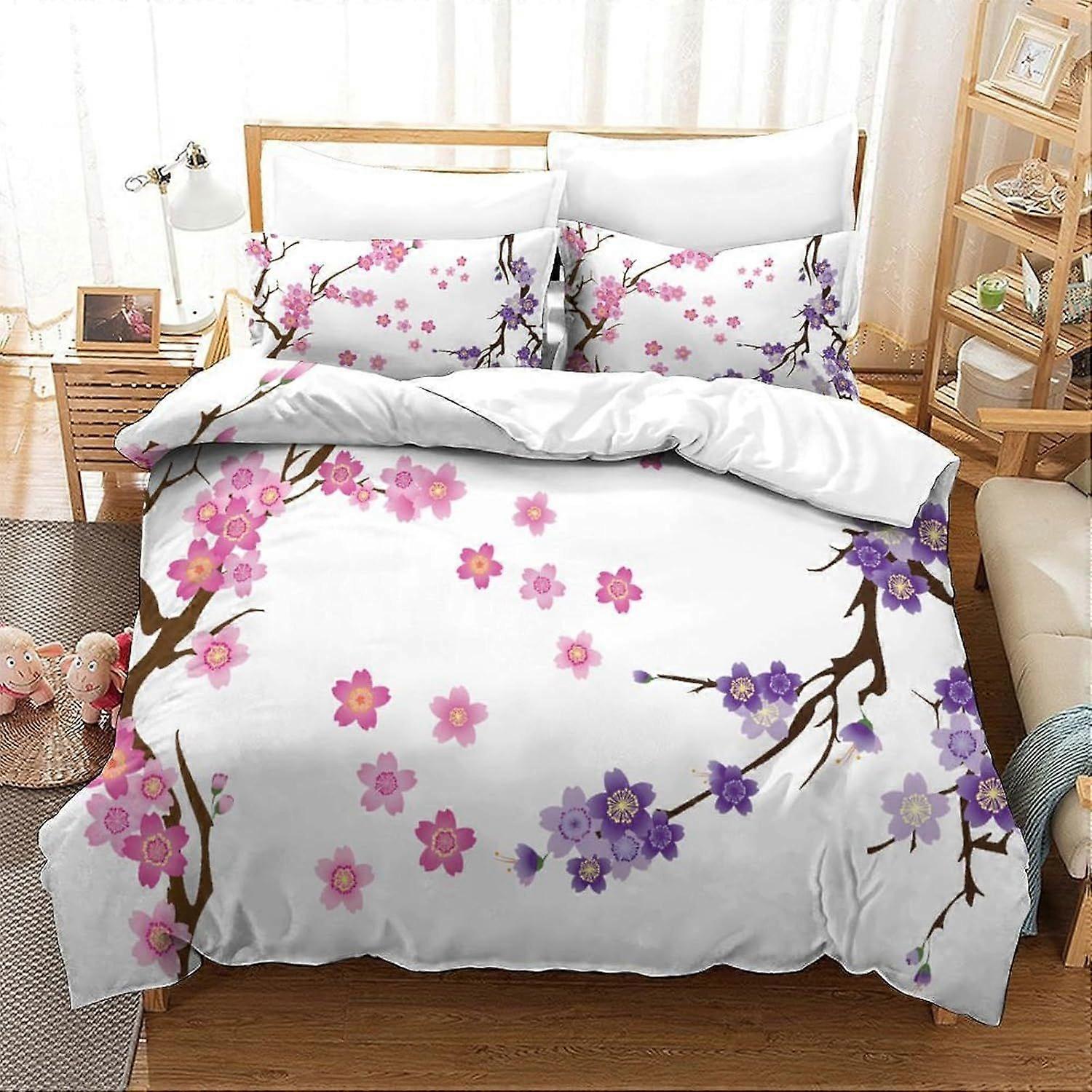 Toy Story Duvet Cover 3 PCS Hotel Quality Quilt Cover Bedding Set Bed Covers with Pillowcases with Zipper Closure Breathable Stylish Comforter 140x200