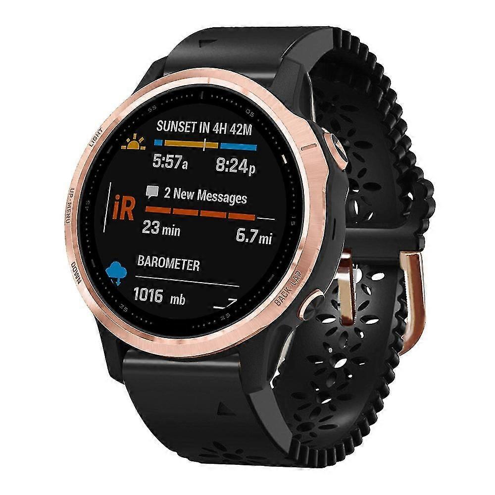 Silicone Watch Band For Garmin Fenix 6S