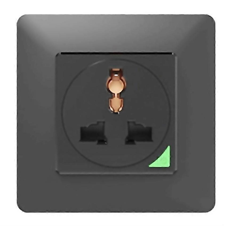 For Tuya Power Socket For Home Wifi Black