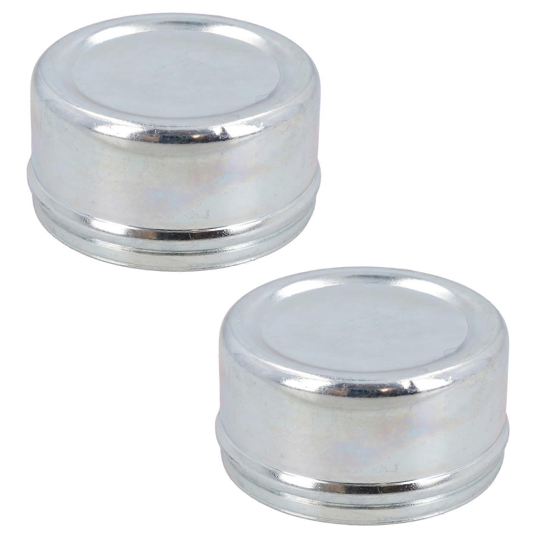 Replacement 55.5mm Dust Hub Cap Grease Cover for Alko Trailer Drums 2 Pack