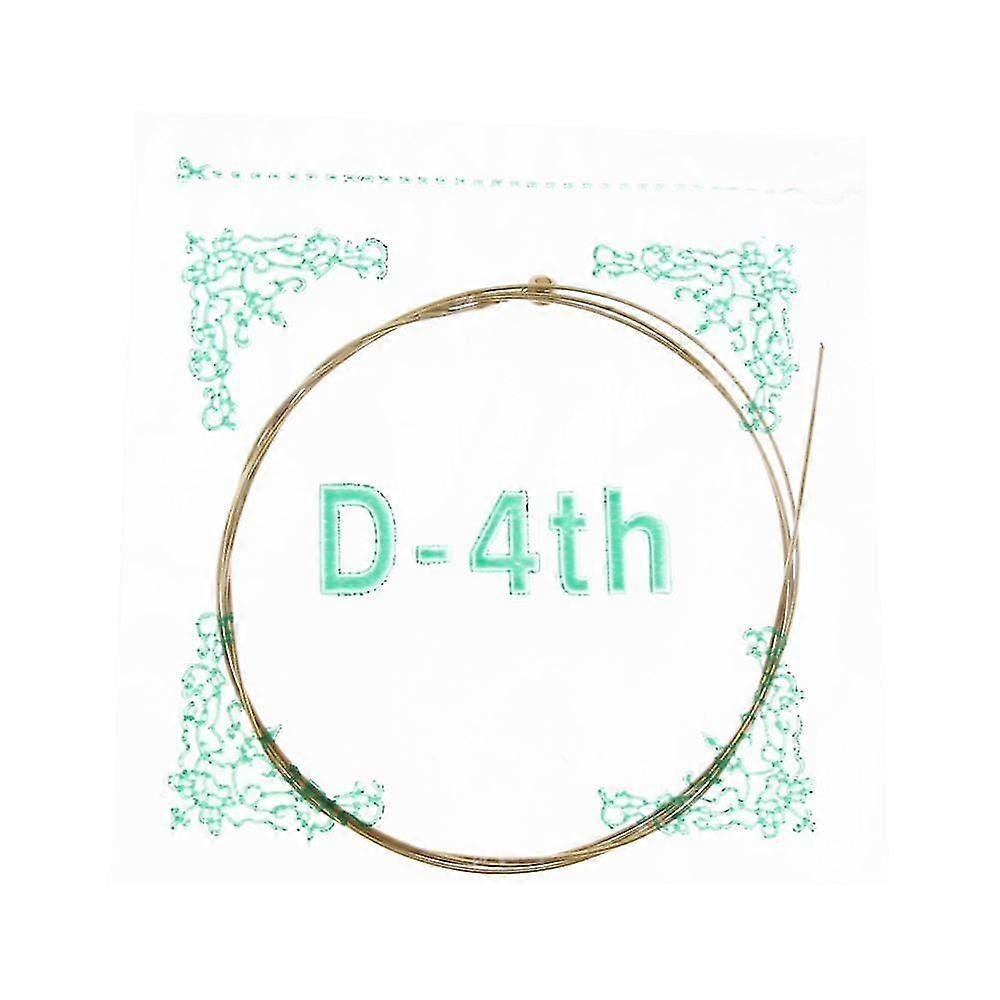 1pc Folk Acoustic Guitar Steel Strings Nickel-plated Core Ebgdea D