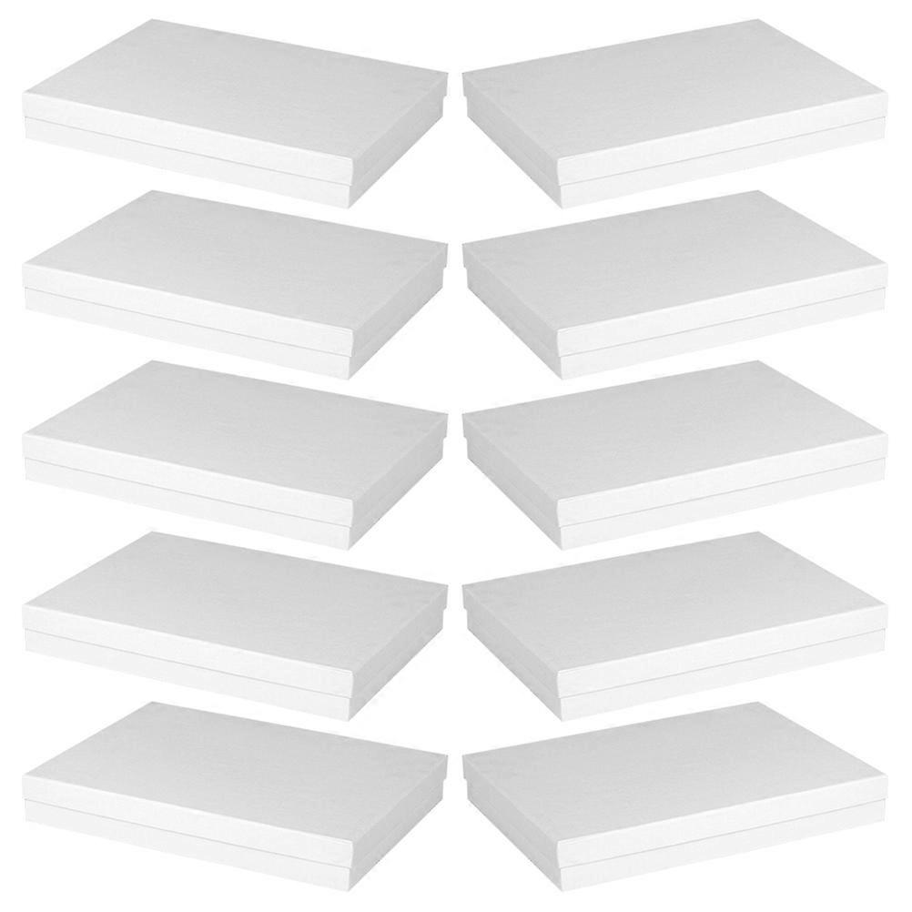 White Gift Boxes Large Costume Box for Storage Use 20Pcs with Lid
