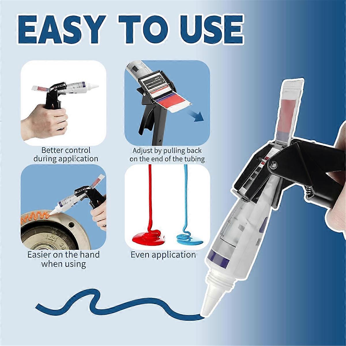 Tube Extrusion Tool 2.5INCH Industrial Size Dispenser, Highly Efficient and Easy-to-Control Silicone