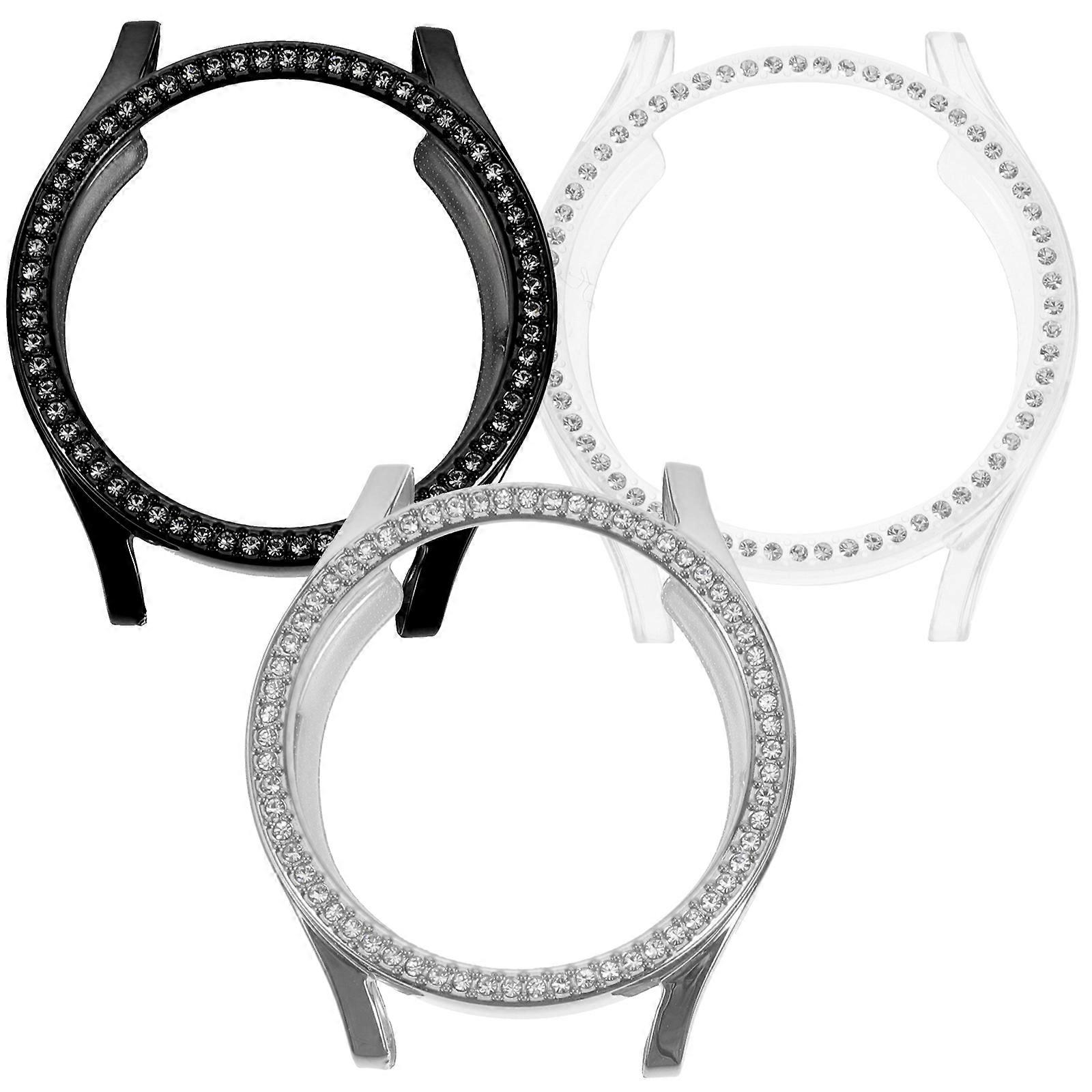 Lightweight Protective Cover For Watch 4/5 Suitable For Outdoor Activities 1.97X1.77X0.55IN Full Coverage Protection 9Pcs