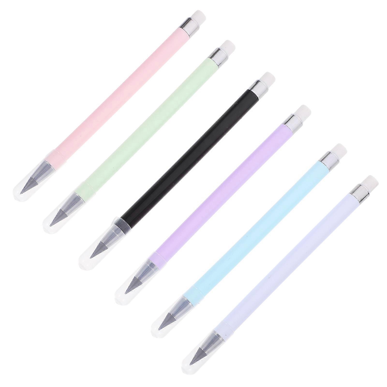 Forever Pencil Students Drawing Pencil for Daily Use 6Pcs Assorted Color