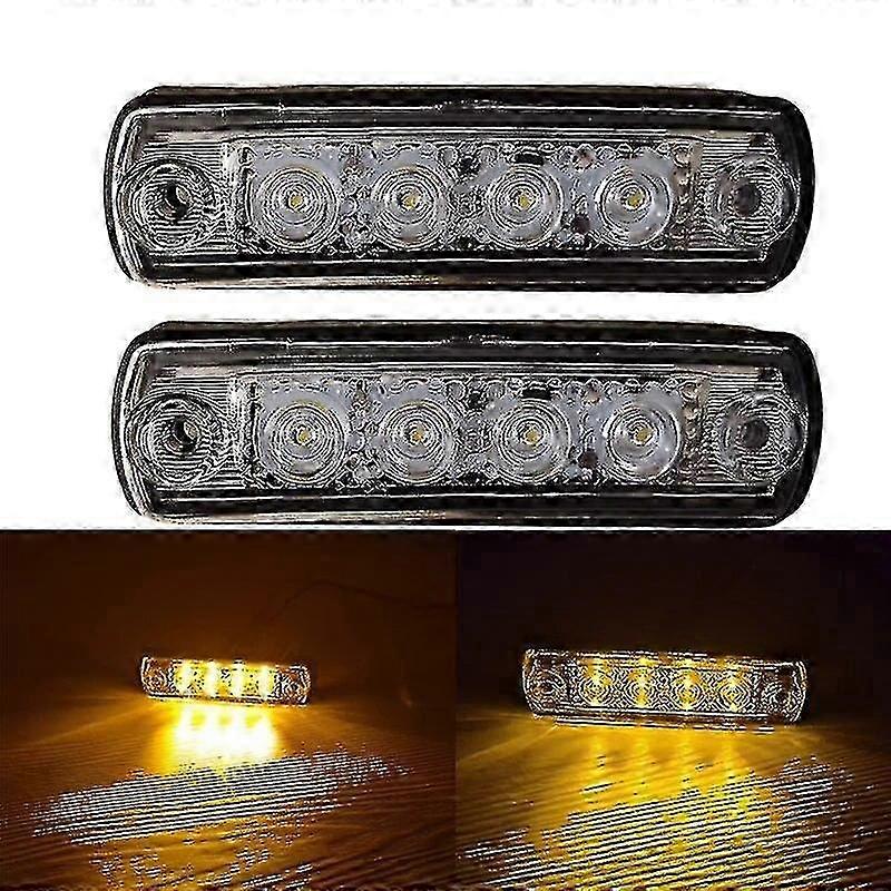 2db 24 V-os LED-es napellenző lámpák MAN TGX TGL TGS teherautó fülkelámpákhoz OEM 81252606121