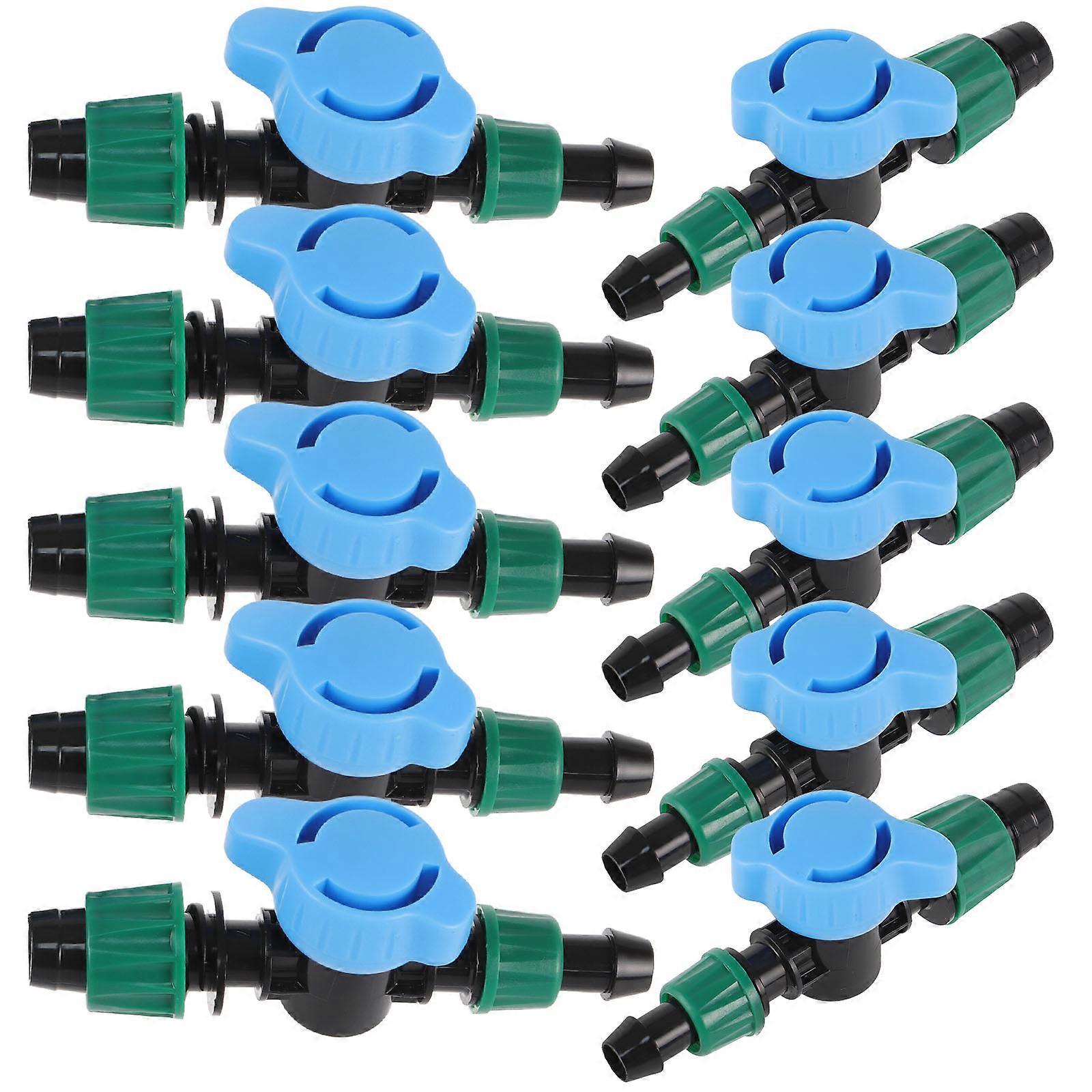 Double Lock Cap Valve Irrigation Valve for Irrigation System 30Pcs Pack