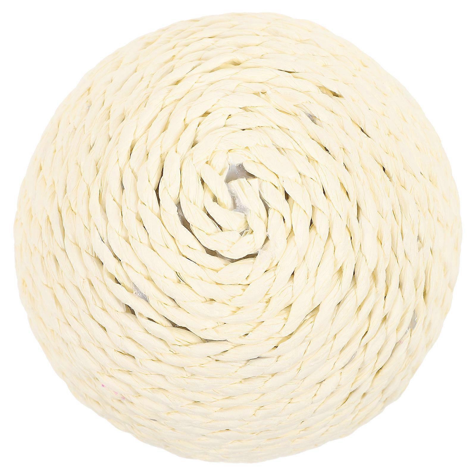 Interactive Cat Scratcher Ball Toy 3Pcs For Cats Indoor Entertainment Durable With Beige Color For Pet Owners