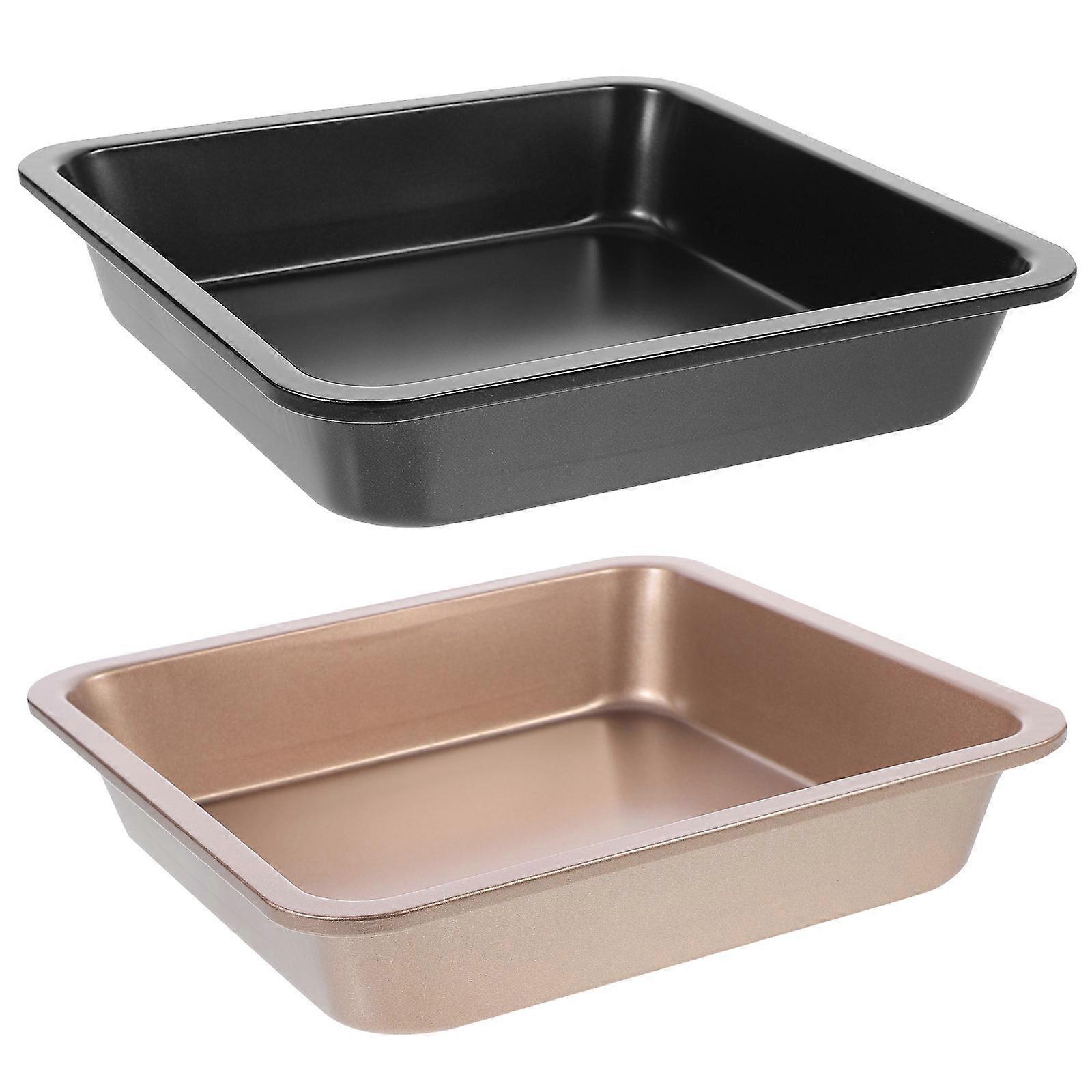 Practical Baking Plate Cake Baking Tray for Kitchen Use 6Pcs