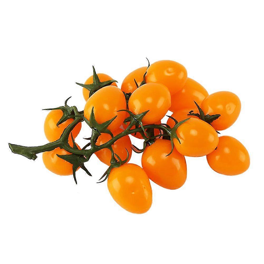 Minglan PU simulation vegetable cherry tomato model window sample display hotel restaurant home decoration