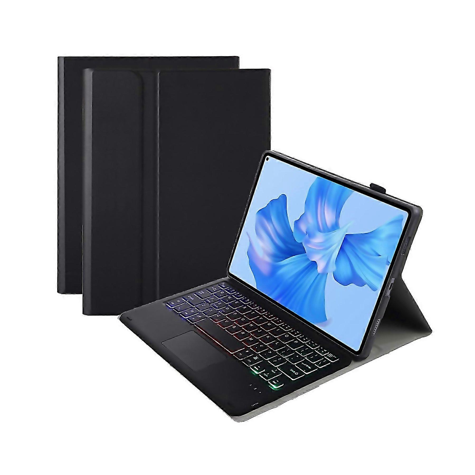 For Huawei Matepad Pro 11 2022 Ahw12as Detachable Backlight Bluetooth Keyboard Tablet Leather
