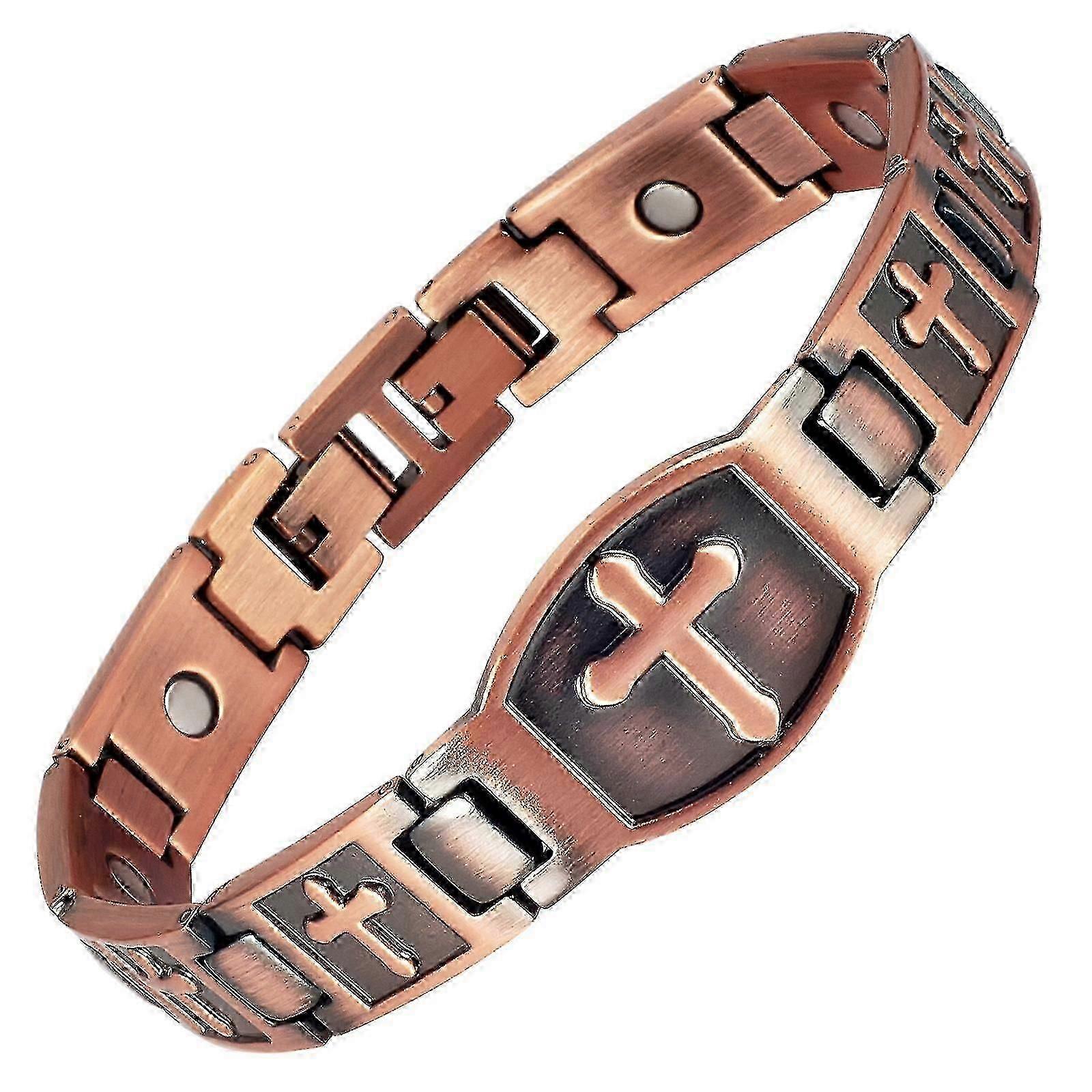Bracciale in rame puro per uomo